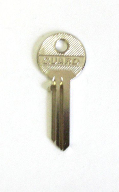 Klíč GUARD č. 9 (GUD 8S) - Vložky,zámky,klíče,frézky Klíče odlitky Klíče cylindrické